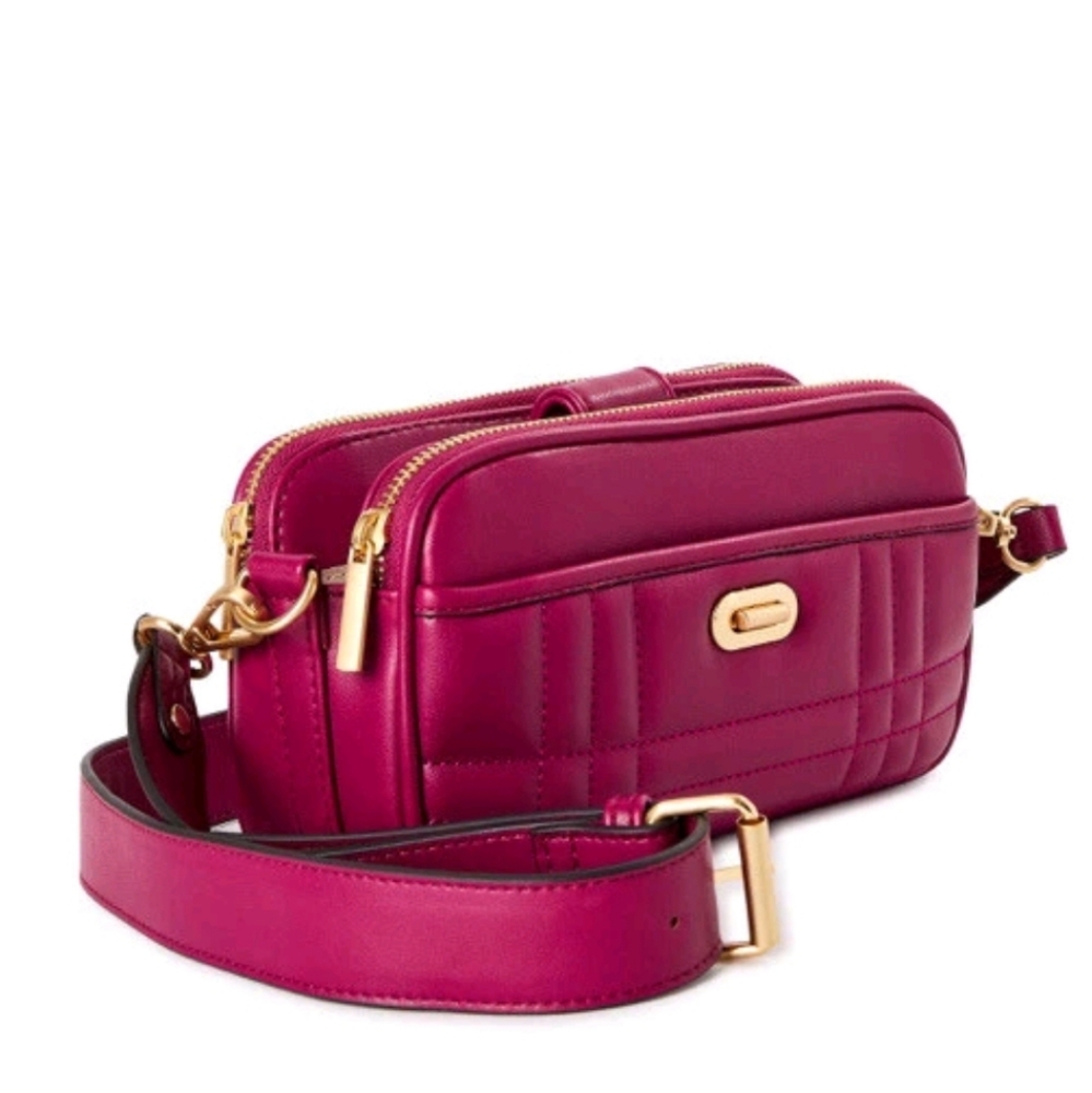 Elegant Magenta Crossbody Bag